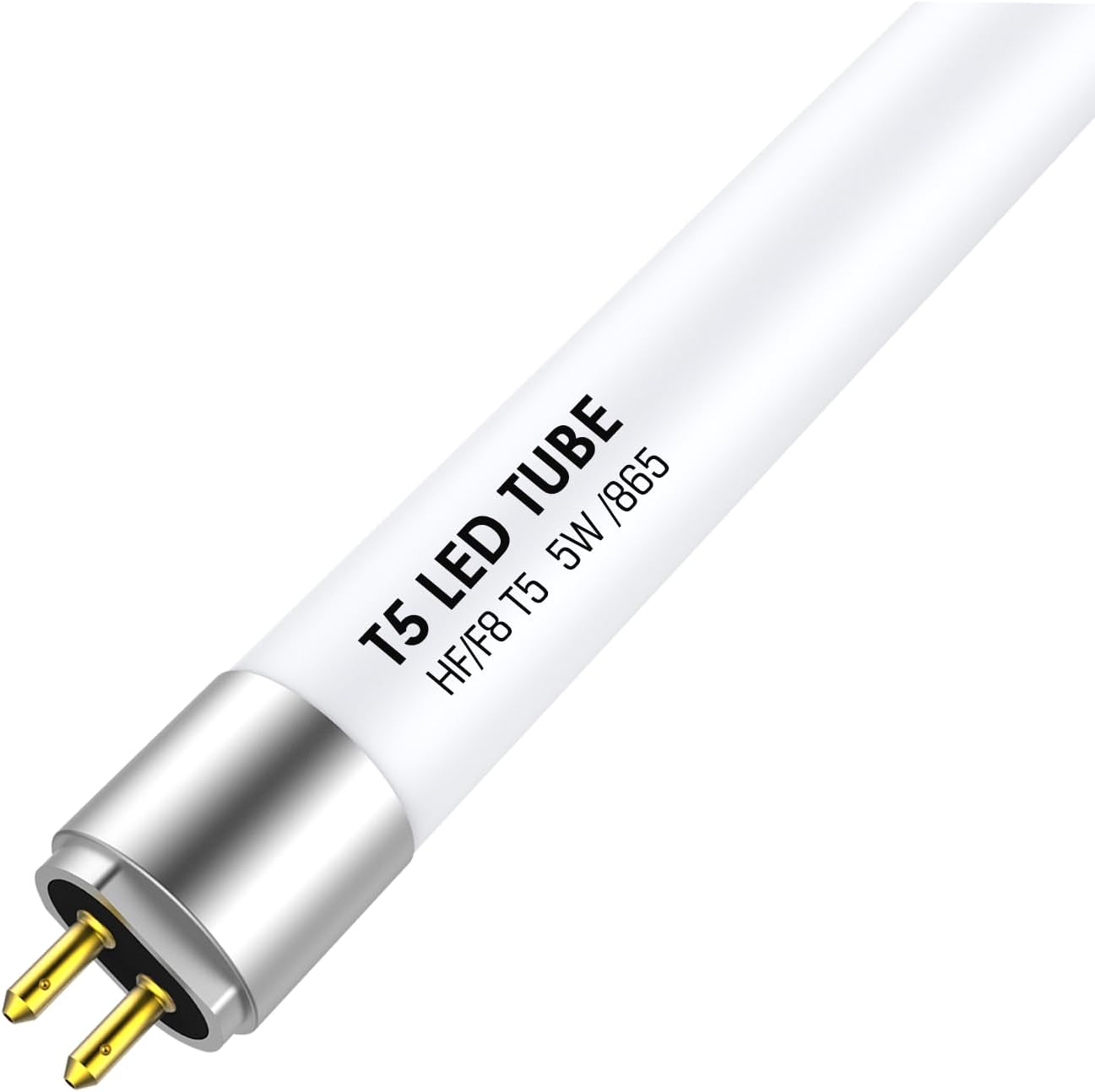 IHYCTV LED Tube T5 Short 288 Mm, Mini LED Tube, 5 W, 685 Lm, 6500 K, G5 Socket, Retrofit Replacement Classic 8 W T5 Bulbs for EVG, Low Voltage, 865 Daylight White, Pack of 1 image number 3