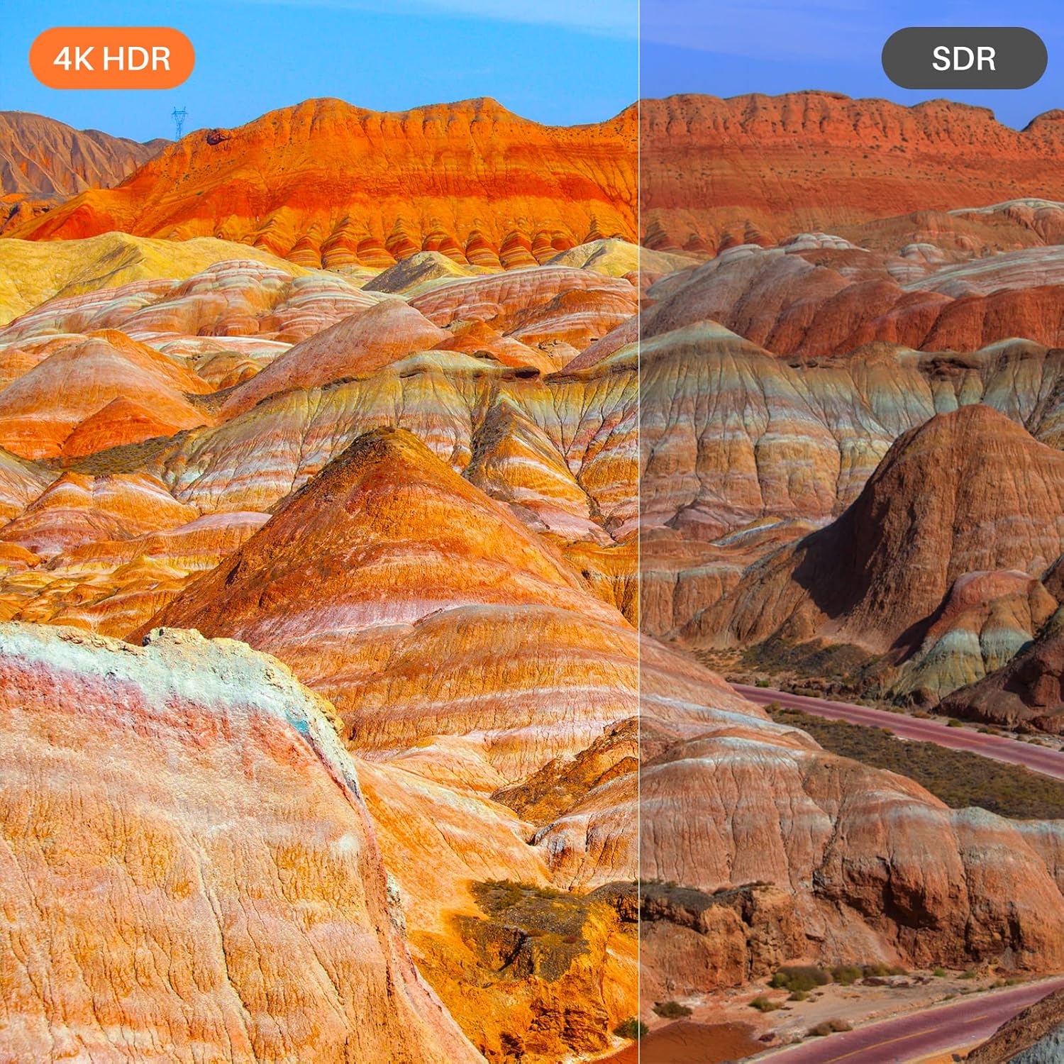 SYLVOX Outdoor TV, Smart Outdoor TV 43&rdquo; 2000 Nits Full Sun, 4K UHD Weatherproof Outdoor Television with Voice Control Chromecast Built-In, IP55 Android TV for outside (Pool Pro Series) image number 3