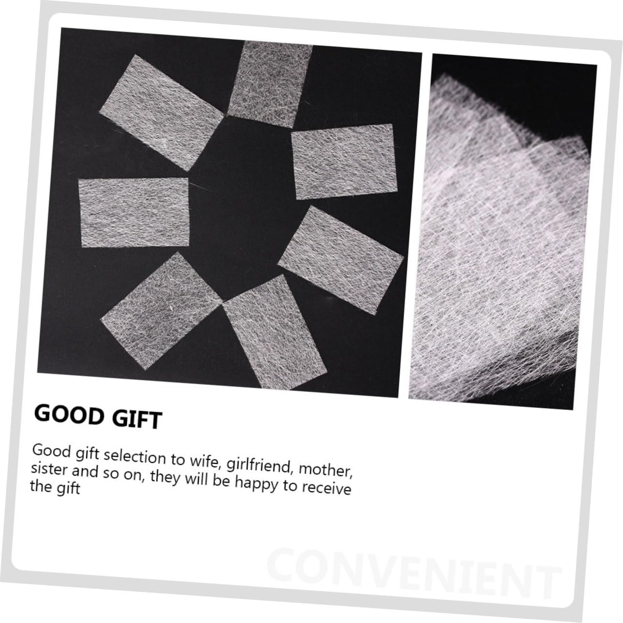 Minkissy Fiberglass Nail Repair Kit 60Pcs Professional Nail Extension Fiber Sheets Random Style image number 1