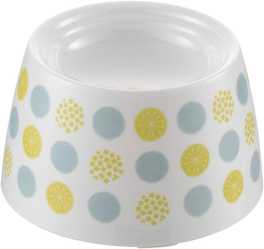 Richell Cat Tall Tableware SS Polka Dot