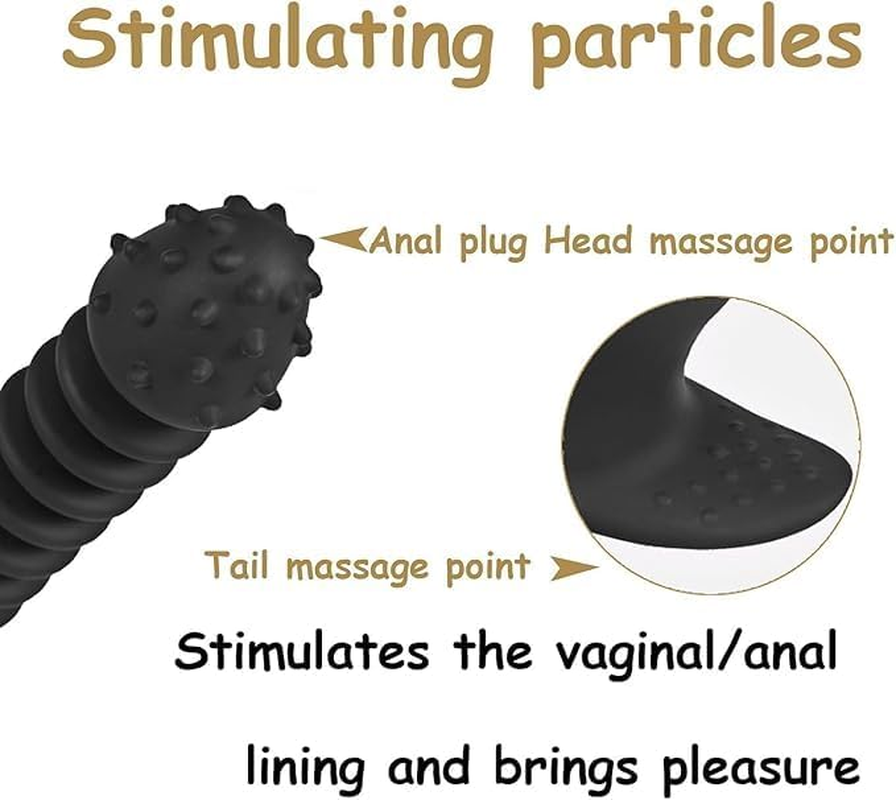 Inflatable Butt Plug Soft Silicone Expand Inflatable Anal Plug Soft Inflatable Butt Plug with Quick Release Valve Stretch Oversized Enema Training Butt Plugs Sex Toy for W Omen Men Couples Pleasure image number 2