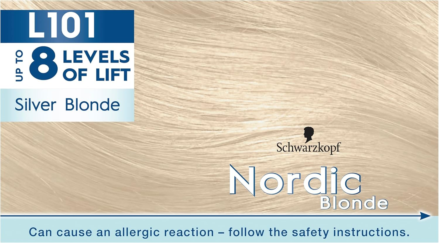 Schwarzkopf Nordic Blonde, Hair Lightener, L101 Silver Blonde image number 2