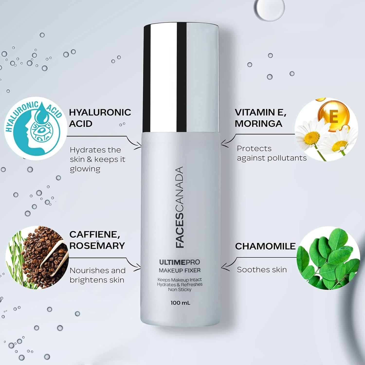 Faces Ultime Pro Makeup Fixer, 100Ml image number 5