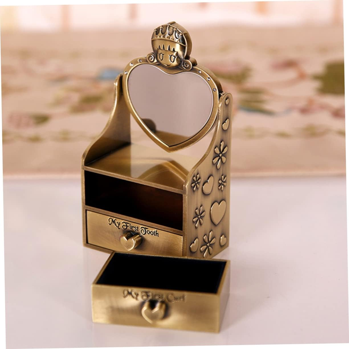 Tooth Fairy Box Boys and Girls Teeth Container Curl for Boy Girl'S Keepsakes image number 1