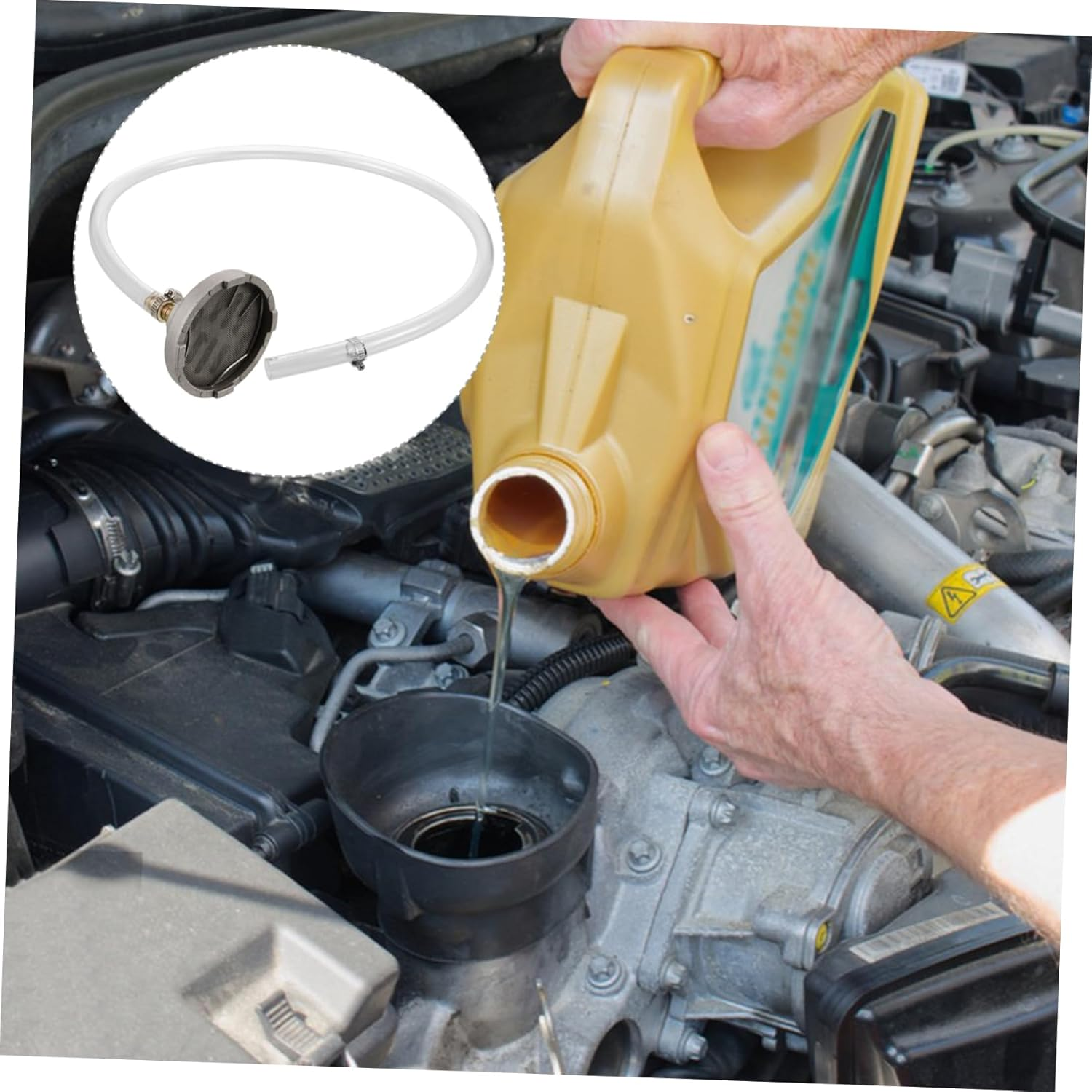 Diaphragm Pump Filter Hose for Industrial Debris Removal One-Way Suction Hose with Stainless Steel and Aluminum Alloy Easy to Install Efficient Filtration Tool image number 1