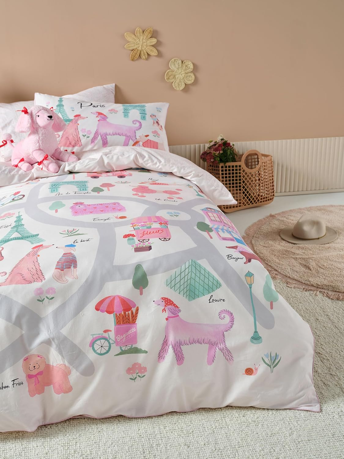 Linen House Kids Petite Paris Quilt Covet Set, Queen image number 1