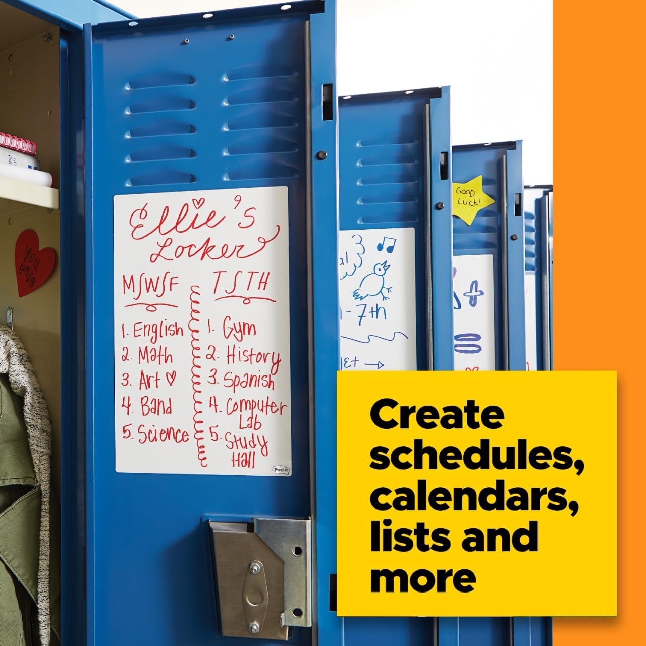 Post-It Super Sticky Dry Erase Sheets (Pack of 3) image number 1