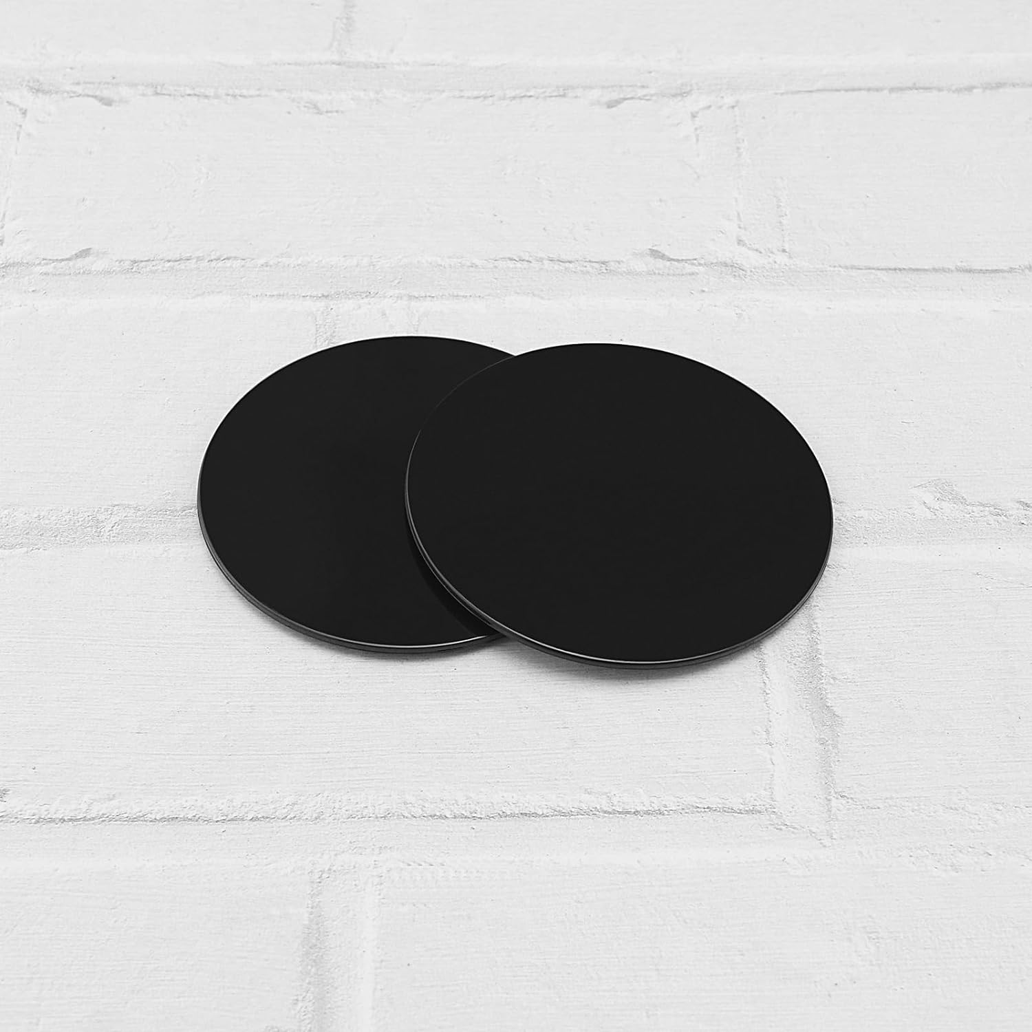 SING F LTD 3Pcs Adhesive Dashboard Pad Disc Dashboard Suction Pad Double-Stick Adhesive Backing Compatible with Dash Cam GPS Car Phone Mount Black image number 2