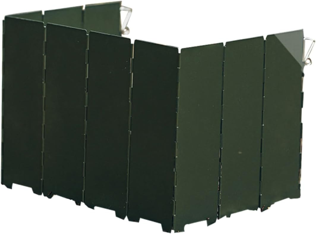 Portable Cassette Stove Windscreen Creative Windproof BBQ Windscreen Camping Wind Deflector and Practical for Hiking image number 2