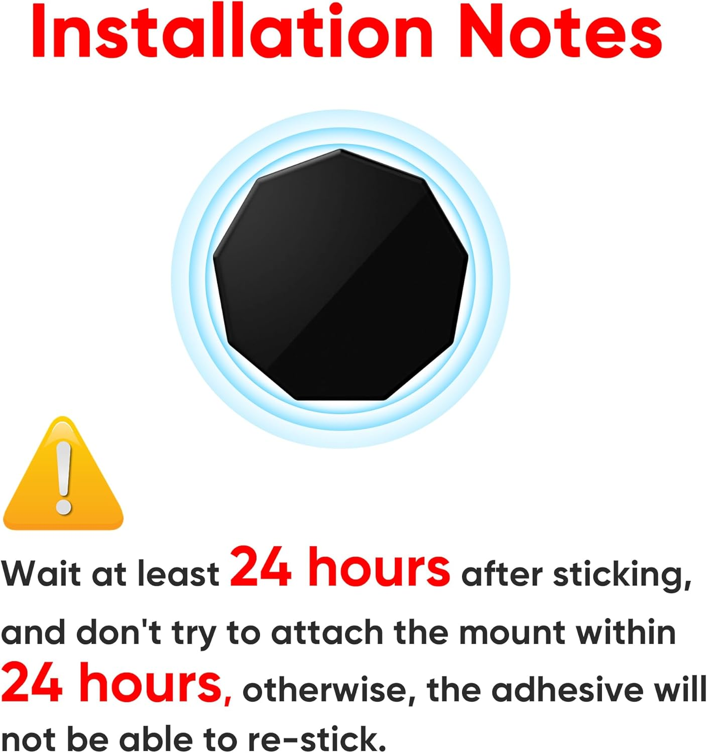 4 Pack Adhesive Replacement Magnet Piece for Garmin Low-Profile Magnetic Mount,Only Windshield Sticky Piece No Mount,For Garmin Dash Cam Mount 45/46/47/55/56/57/65W/66W/67W/Tandem/Speak Plus image number 5