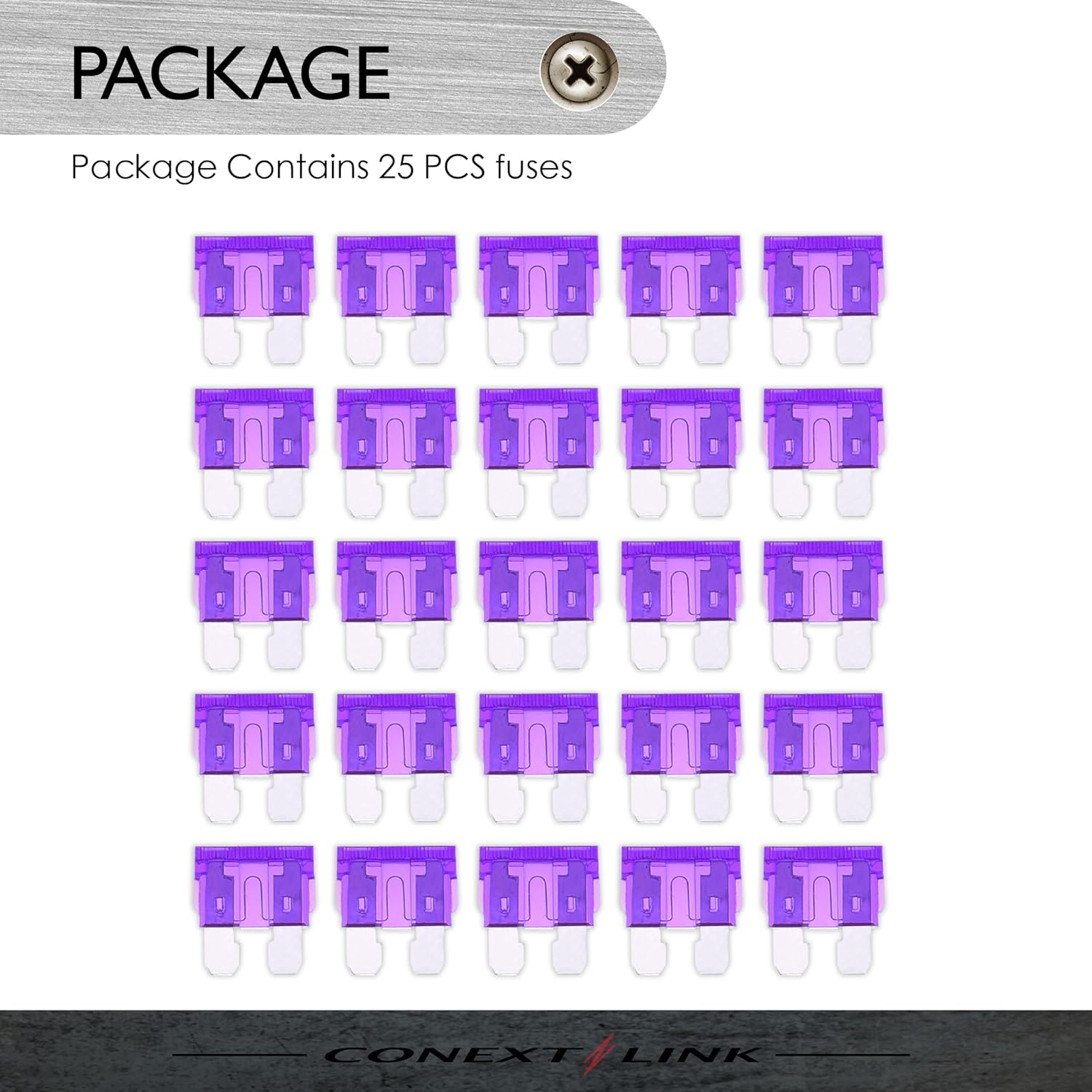 Conext Link ATC3-25 ATC Fuse 25 Pack 3 Amp image number 1