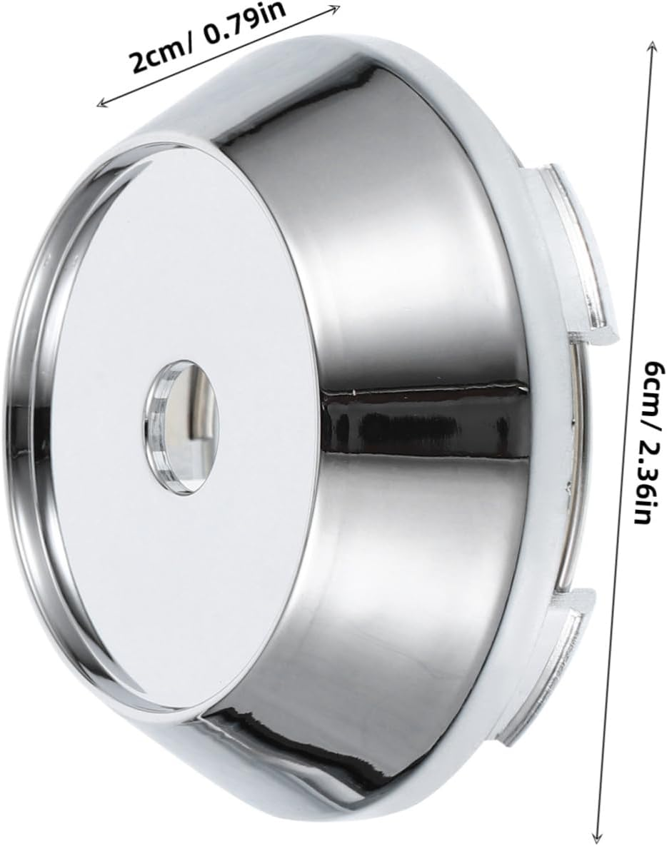 JUMPLAWN 4Pcs Car Wheel Center Hub Cover Automotive Rim Protector Elegant Design Material for Optimal Wheel Condition image number 6