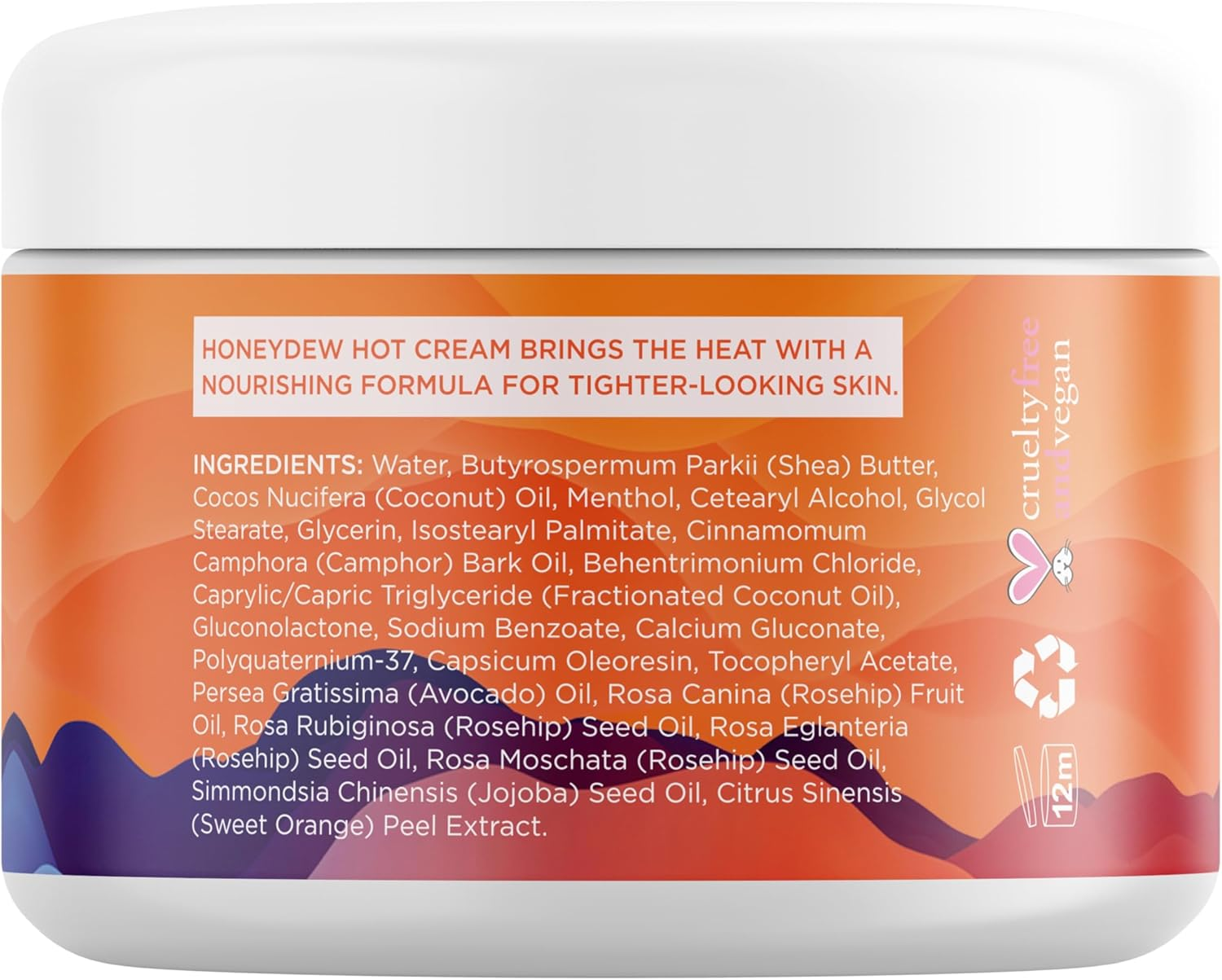Premium Hot Cream Sweat Enhancer - Firming Body Lotion with Vitamin E Oil and Body Shaper Cellulite Workout Cream - Invigorating Women and Mens Moisturiser Body Cream with Natural Oils for Skin Care image number 5