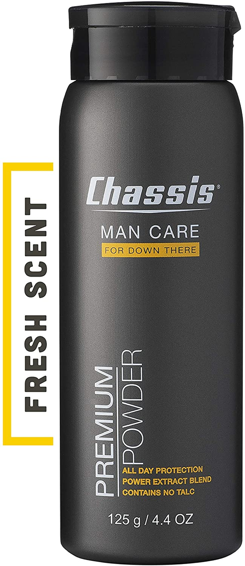 Chassis Premium Body Powder for Men, Original Fresh Scent image number 5