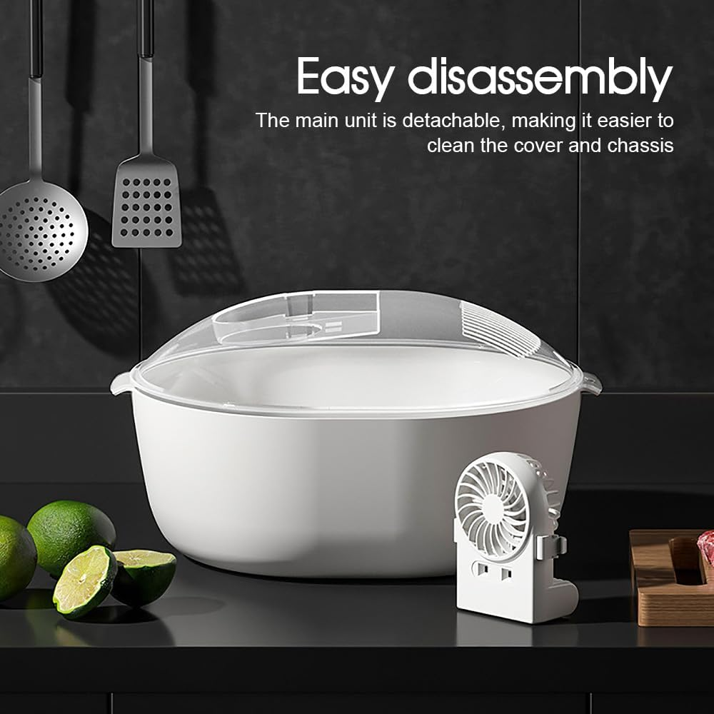 Tootoo 5-In-1 Food Thawer Fresh-Keeping Thawing Tray W/Drainer Household Fruit & Vegetable Cleaning Basket image number 1