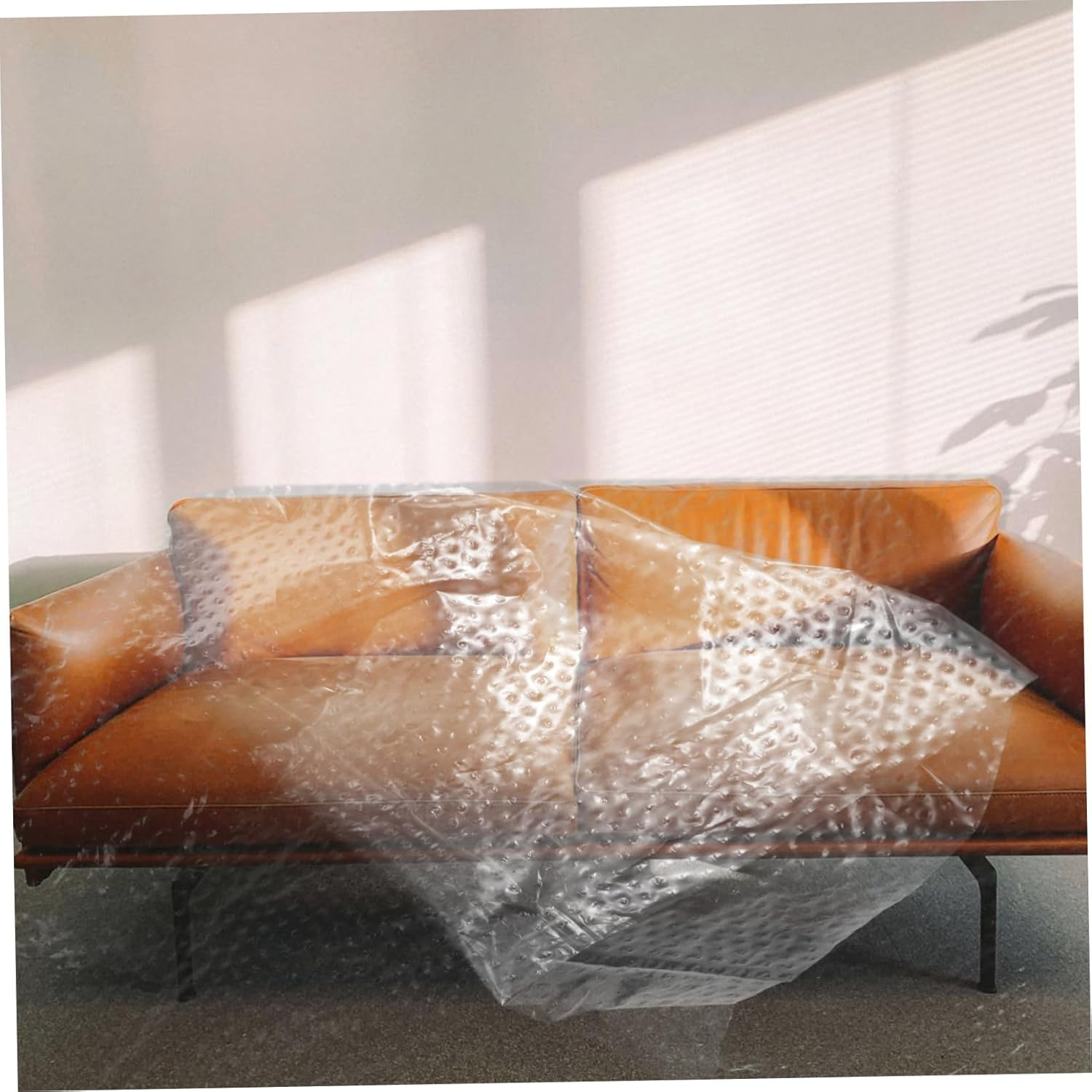 Angoily 3 Rolls Pre-Taped Masking Film 30Cm 40Cm 55Cm Protective Plastic Sheeting for Furniture and Automotive Painting image number 6