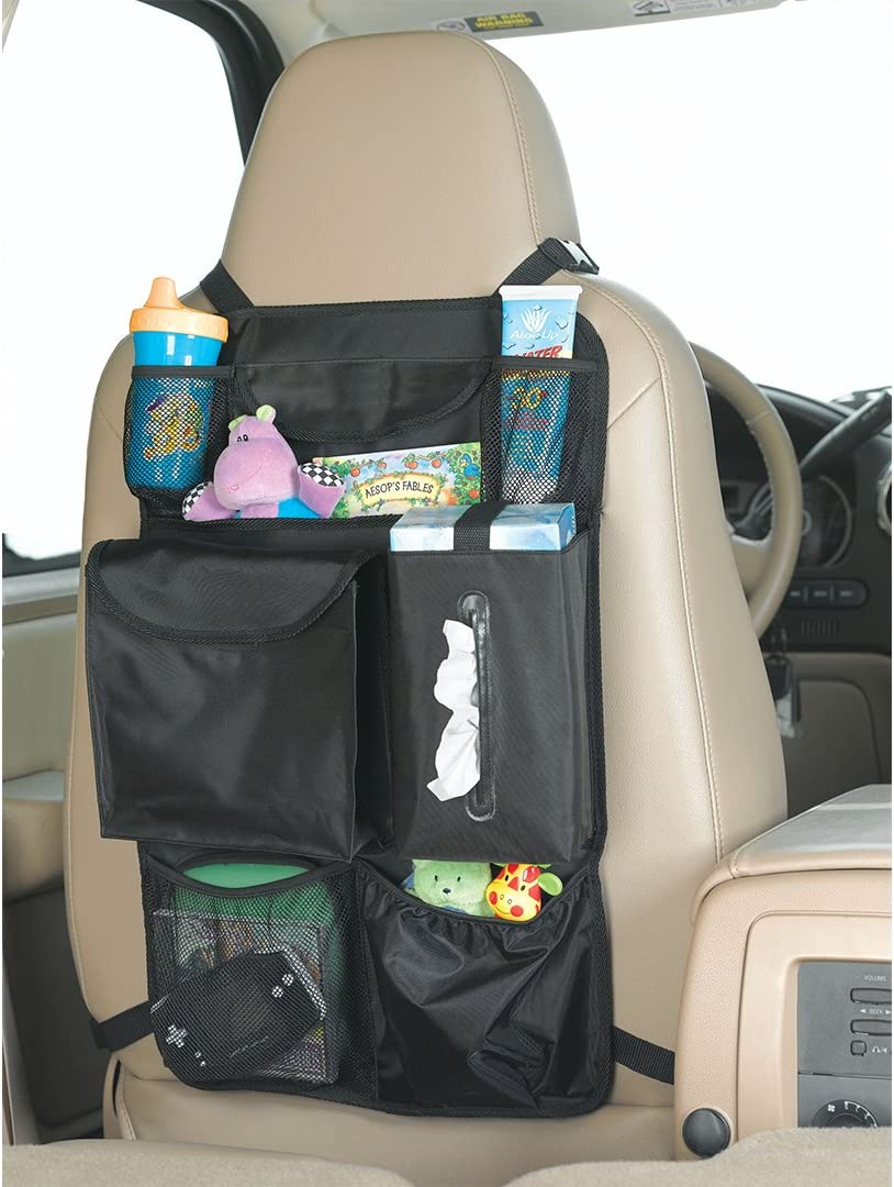 Playette Car Organiser, Black All-In-One Car Storage Solution