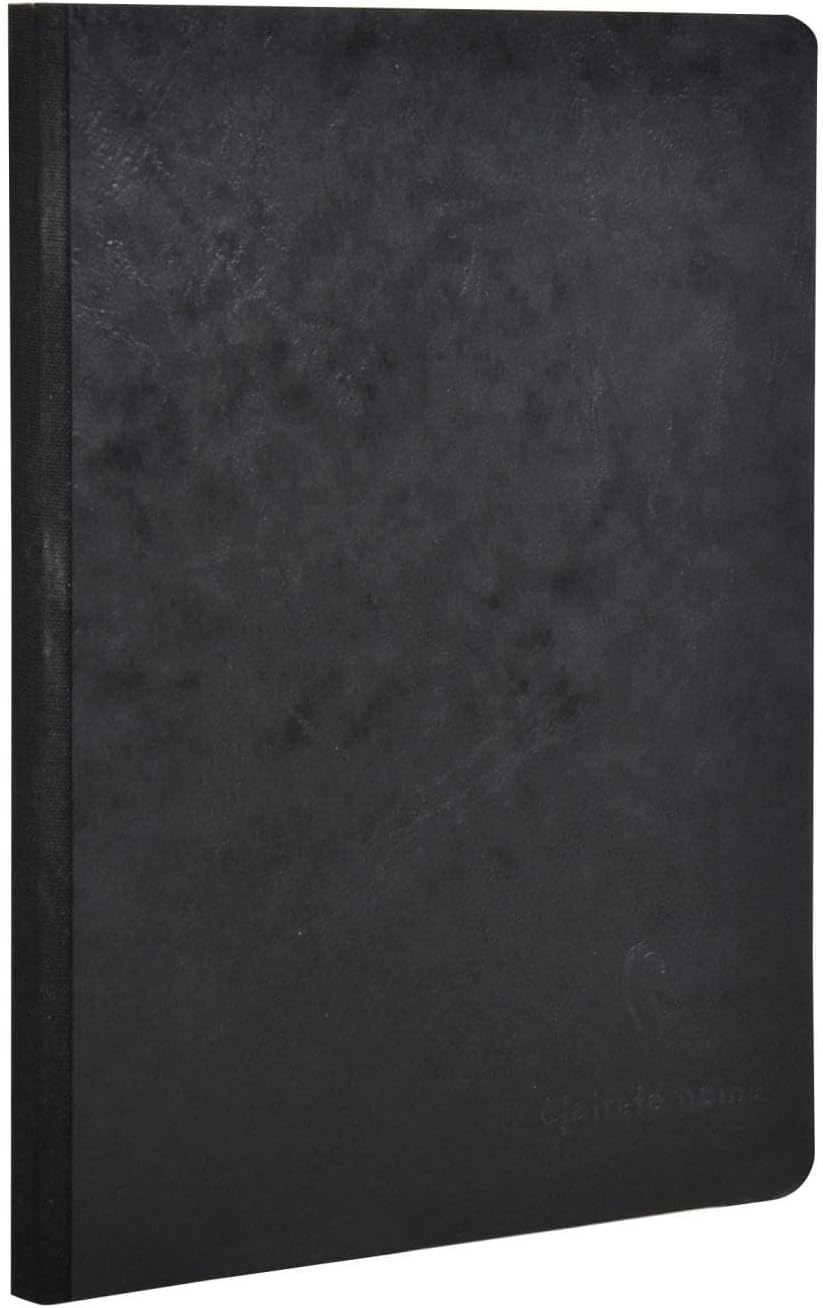 Clairefontaine Clothbound Notebook Plain A4, Black, 1 (CR-791401) - Green image number 6