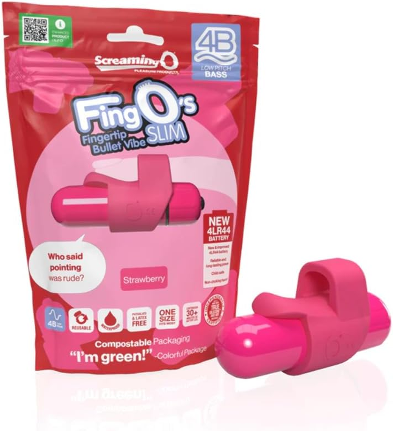 Fingos Slim 4B Low Pitch Bass (Strawberry)