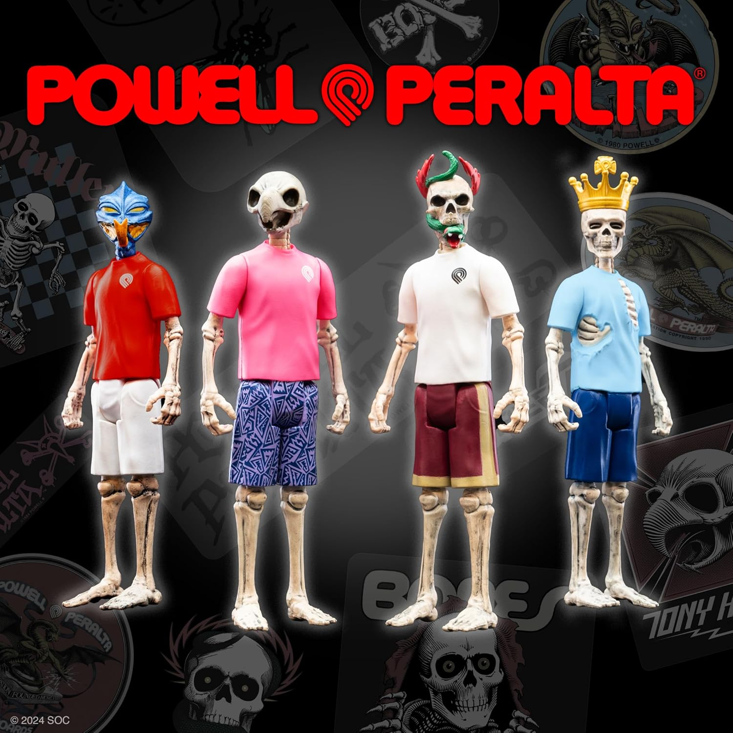 Powell Peralta - Mike Mcgill [Mt. Trashmore '85] Reaction 3.75" Action Figure [Wave 5] image number 1