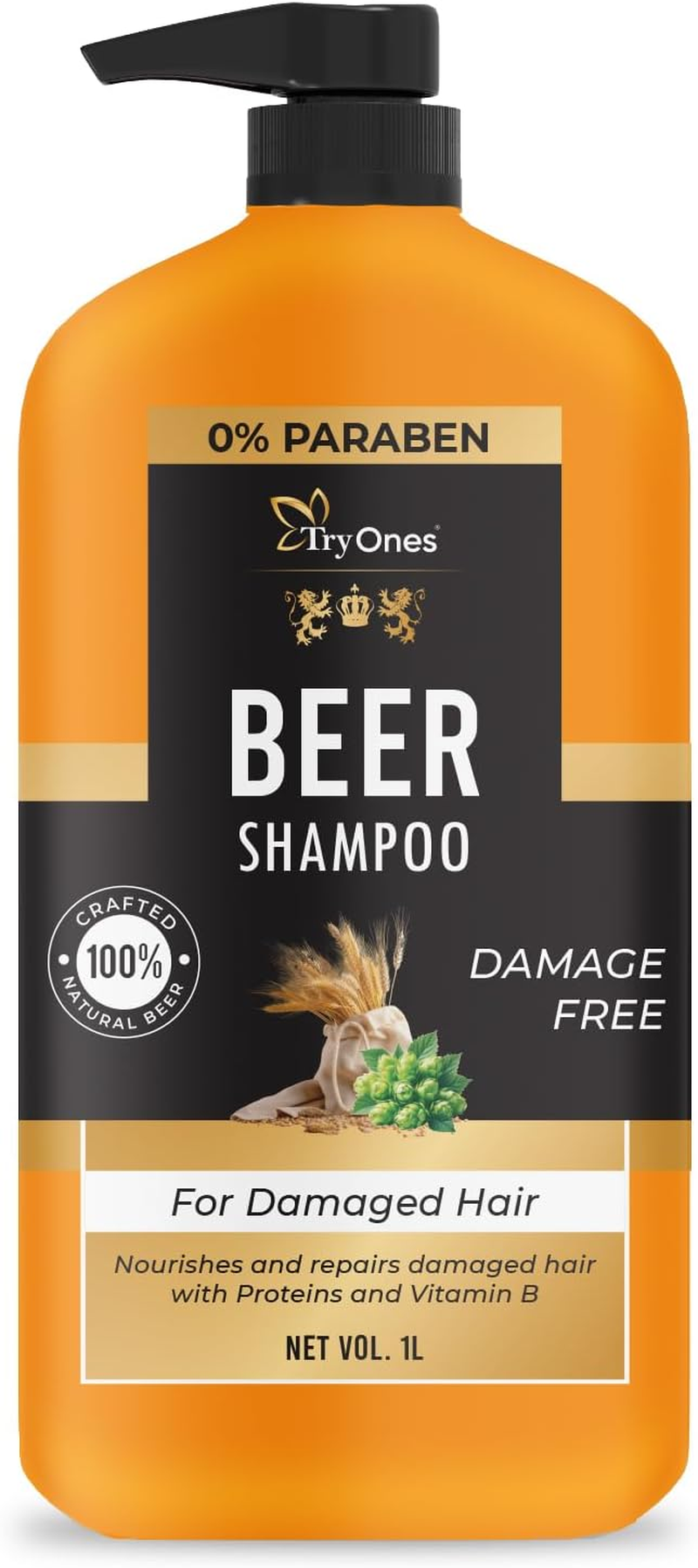 TRYONES Beer Shampoo image number 6
