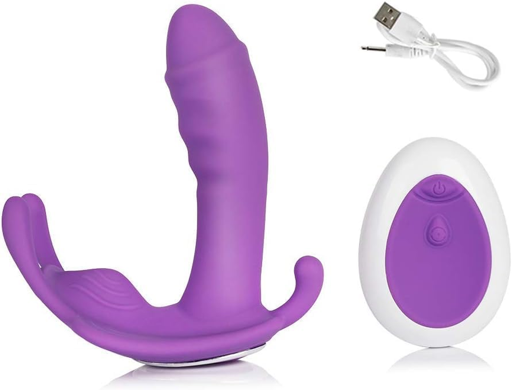 CTFIVING G Spot Vibrator Sex Toys for Women,Wearable Vibrator with 10 Quickly Wiggling & Vibrating Adult Sex Toys Remote Vibrating Panty Rechargeable Clit Vaginal Stimulator Anal Nipples Massager for Woman Female Couples image number 4