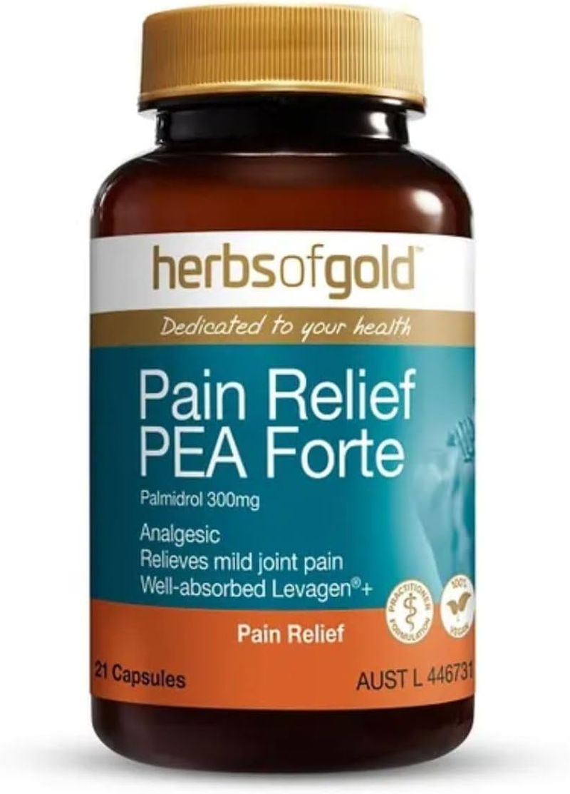 Herbs of Gold Pain Relief PEA Forte 21 Capsules image number 1