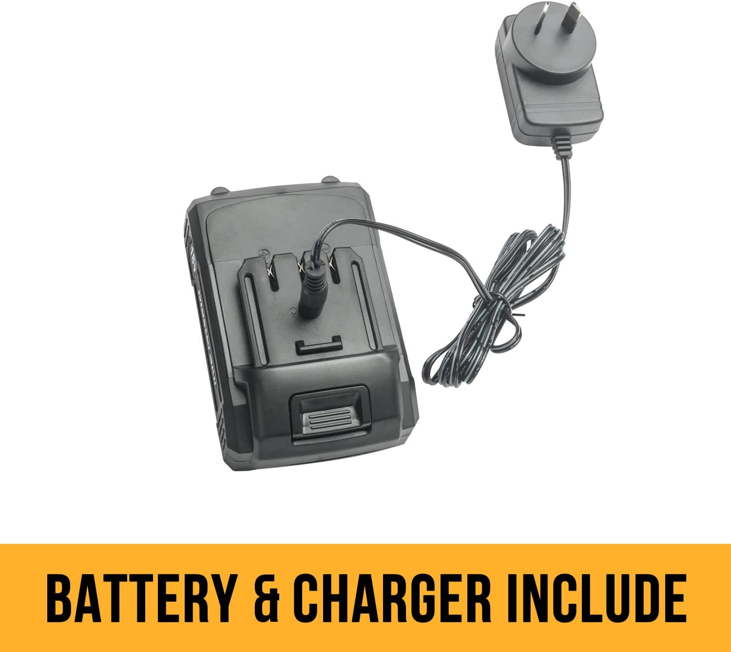 Masterspec 92 PCS Power Tool Kit 18V Cordless Hammer Drill Screw Flap Bits Sockets Set Multifunctional 18+1 Torque Variable Speed Electric Power Drill with Carrying Case image number 2