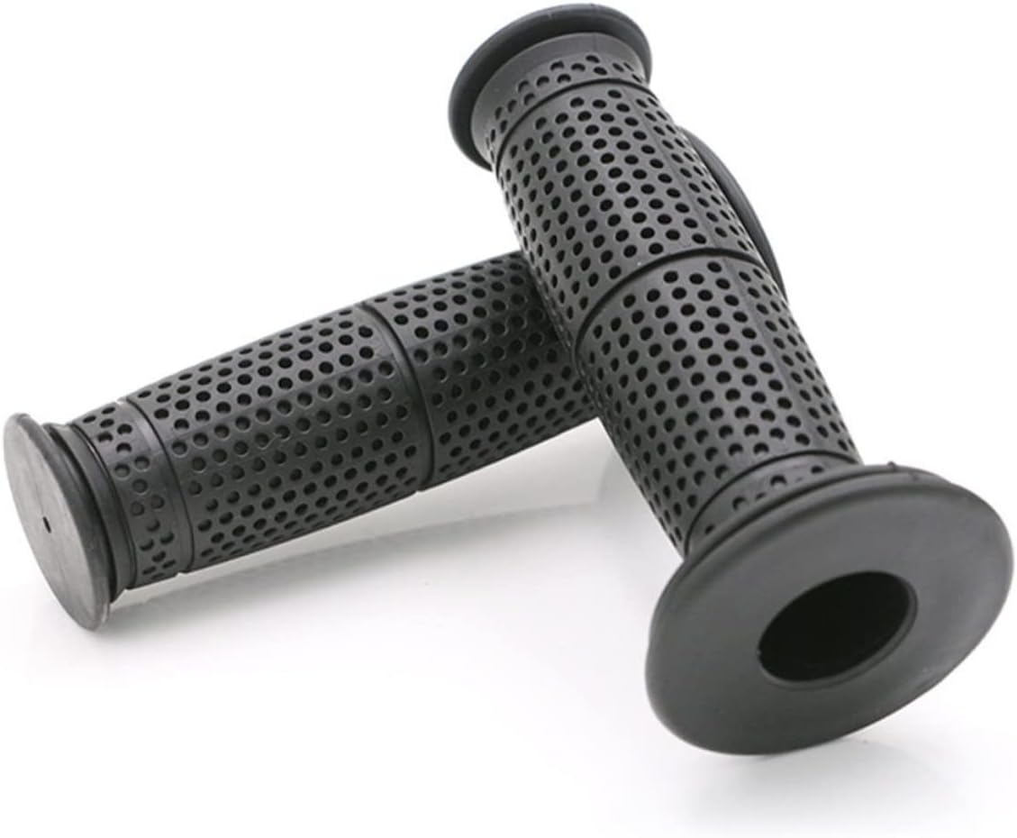SUPVOX Classic Motorbike Accessories Motorcycle Rubber Grips Vintage Handlebar Tape Easy Installation for Riding Lovers image number 1