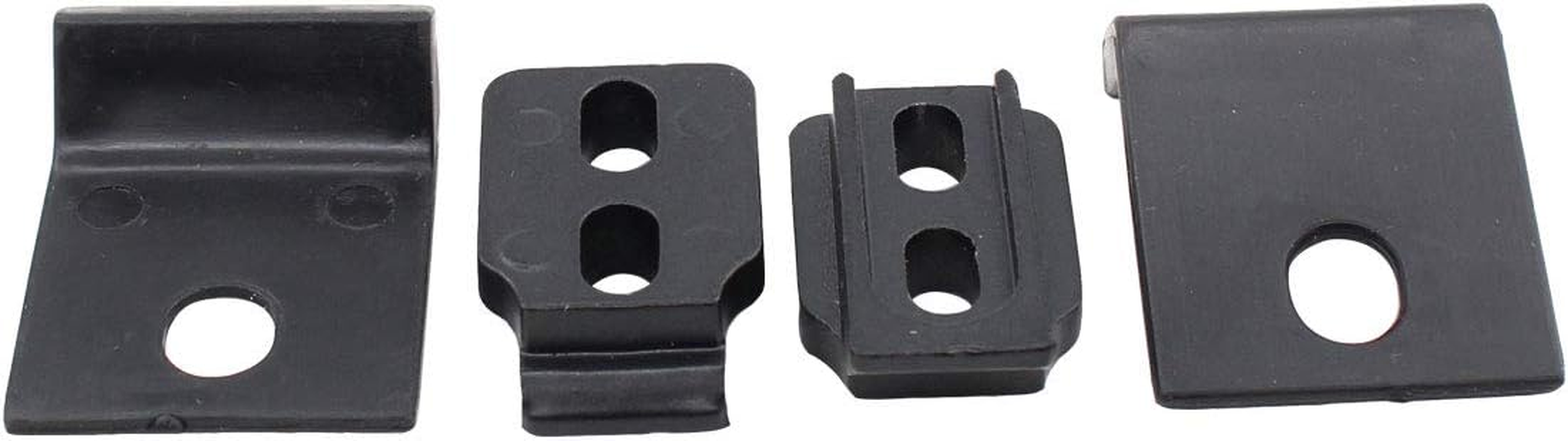 Newyall Pair Hood Latch Catch Lock Accessories Kit for Jeep Wrangler JK JKU 2007-2018 JL JLU Gladiator JT 2018-2023 Aluminum Steel Locking image number 1