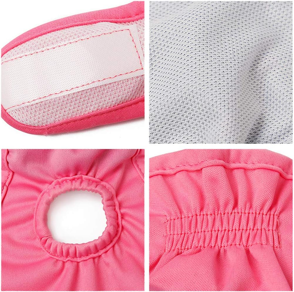 New Female Sanitary Dog Nappy Underpants Diaper Pants Pink M L XL (Large) image number 2