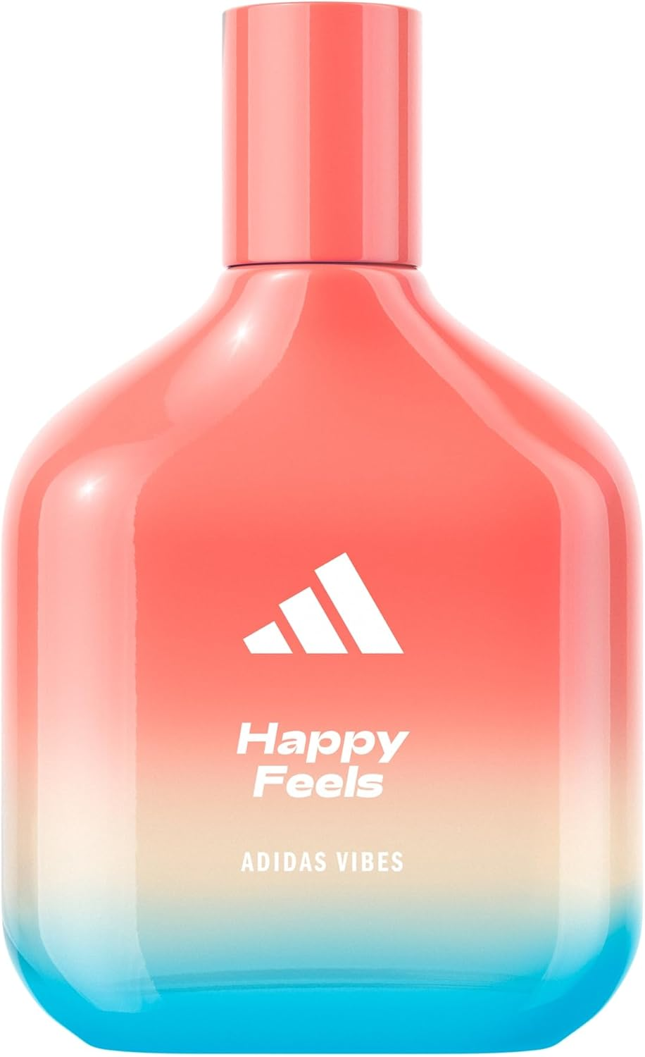 Adidas Vibes Happy Feels Eau De Parfum for All, Joyful and Uplifting, Long Lasting Fragrance, Grapefruit and Jasmine 100Ml