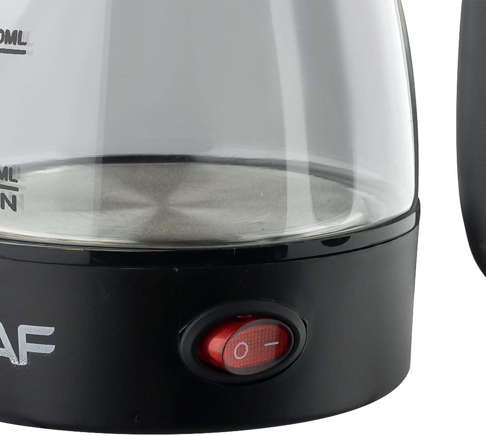 Electric Turkish Coffee Pot, 600W, 500Ml Capacity, Borosilicate Glass, LED Indicator, Foldable Handle image number 1