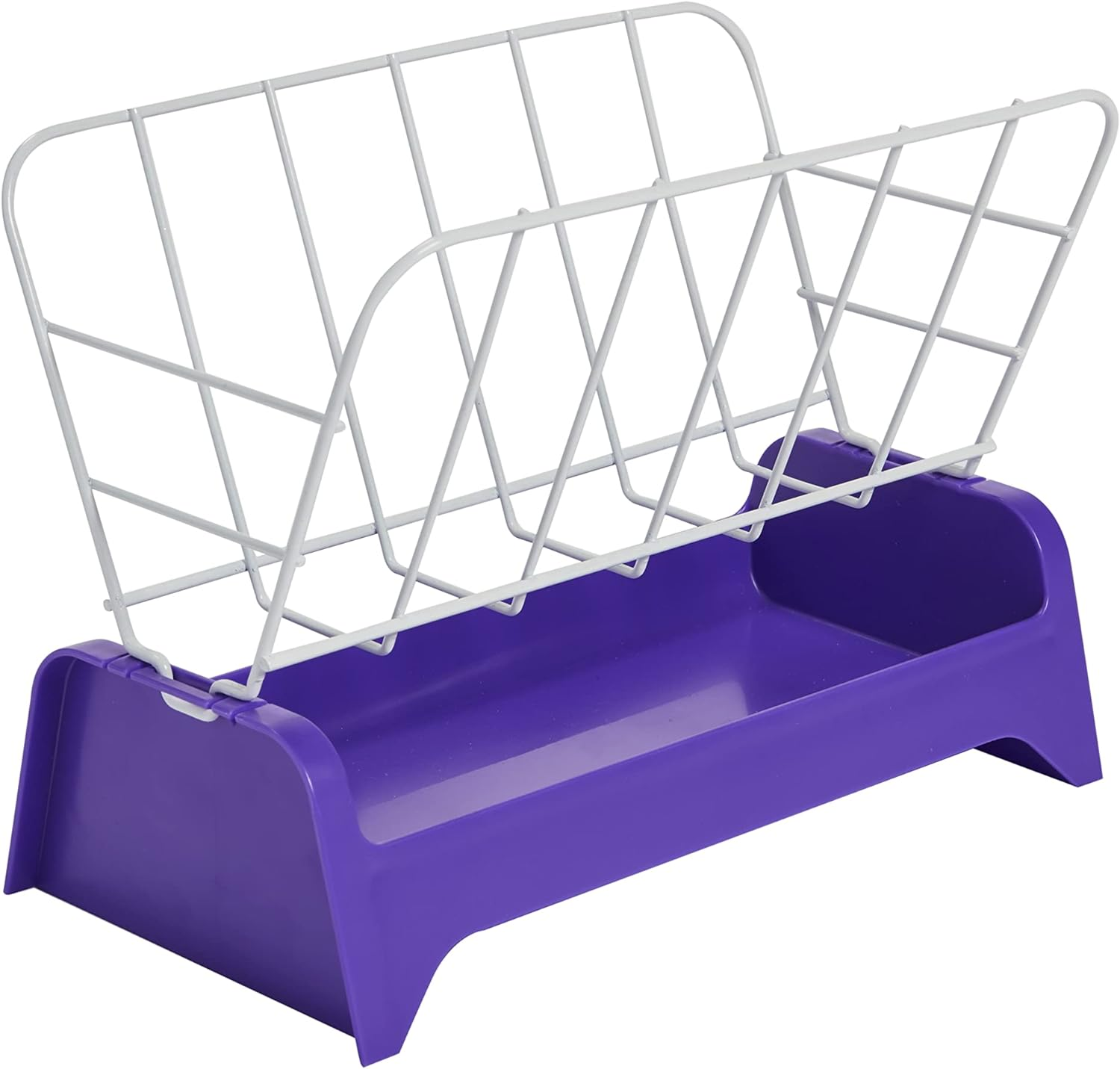 Kaytee Free Standing Trough Hay Feeder Assorted 7 Inches image number 3