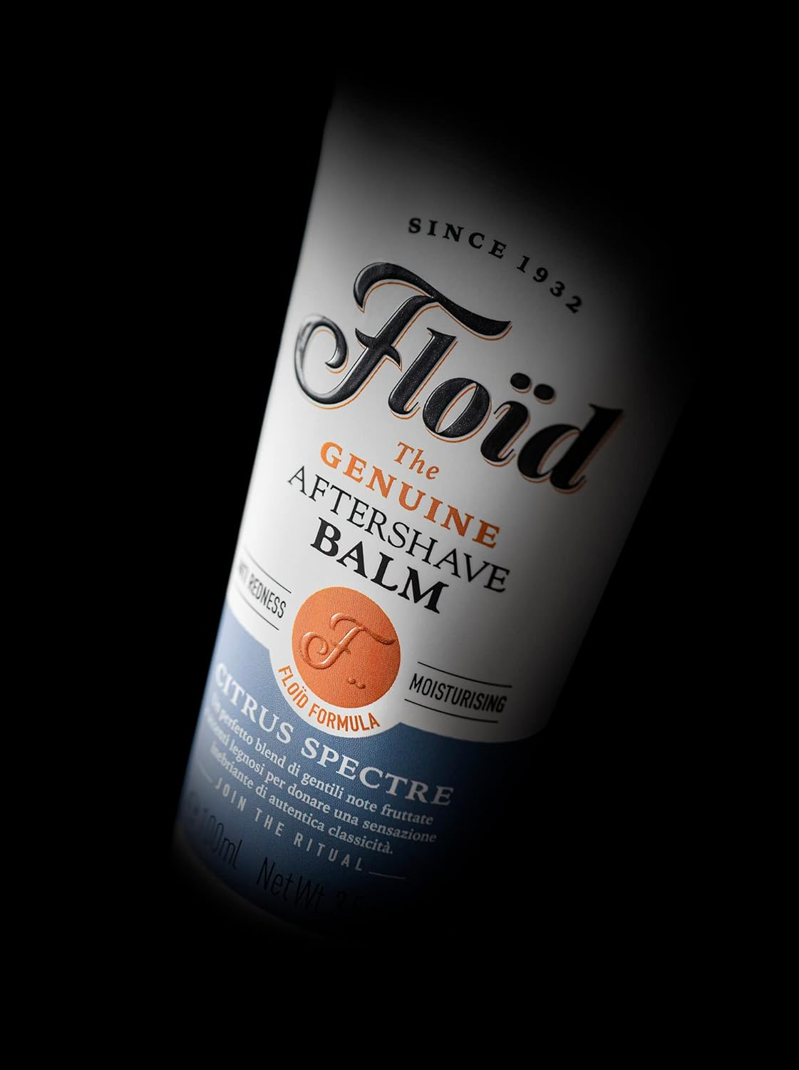 Flo&iuml;d Citrus Spectre Aftershave Balm (100 Ml), Soothing after Shave Balm for Men with Allantoin, Glycerin and Aloe Juice Moisturises, Protects and Regenerates the Skin image number 2