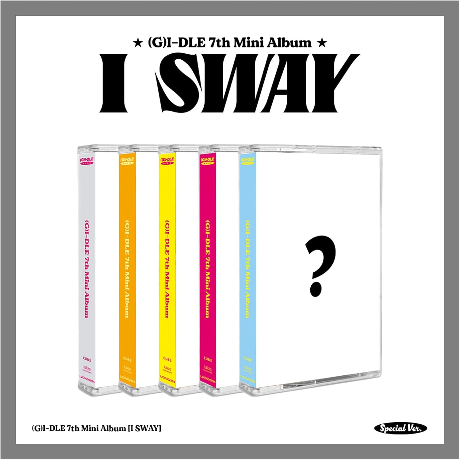 GI-DLE (G) I-DLE GIDLE I SWAY 7Th Mini Album+Tracking (Special Random Version) image number 2