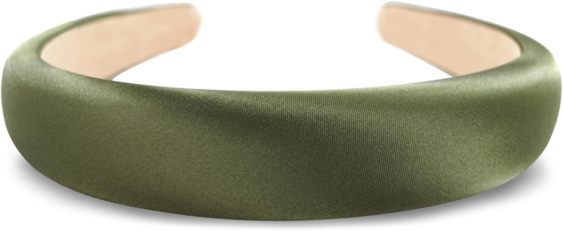 Axy Headband Made of Padded Silk Fabric in Elegant Festive Colours, Beautiful Women'S Headband, Hair Accessory, Hair Band, Hrk2Ro (Oliver) - Antique Pink image number 2