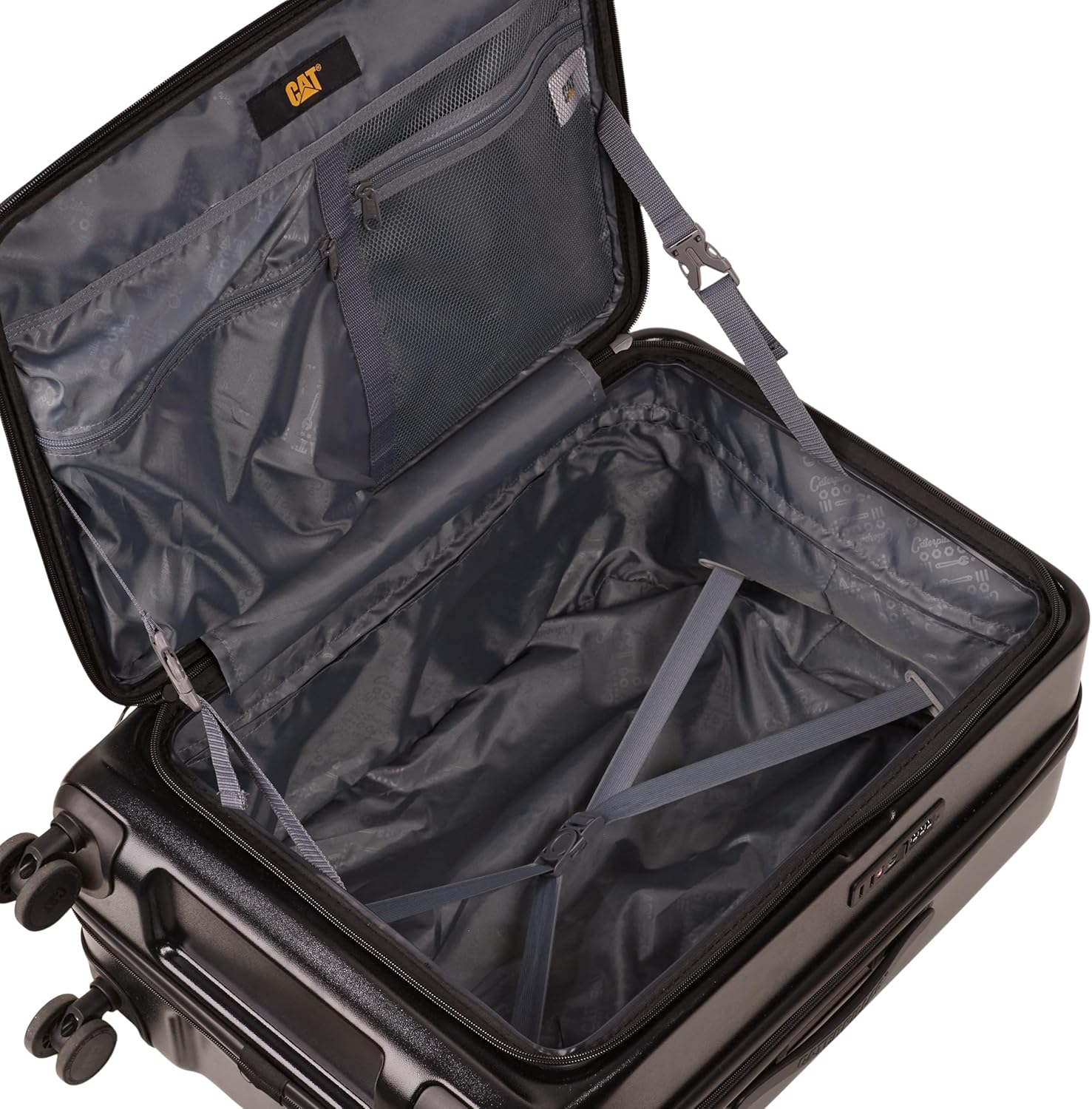 CAT Nexus Travel Suitecase with Open Front, Double Wheels and TSA Lock image number 5