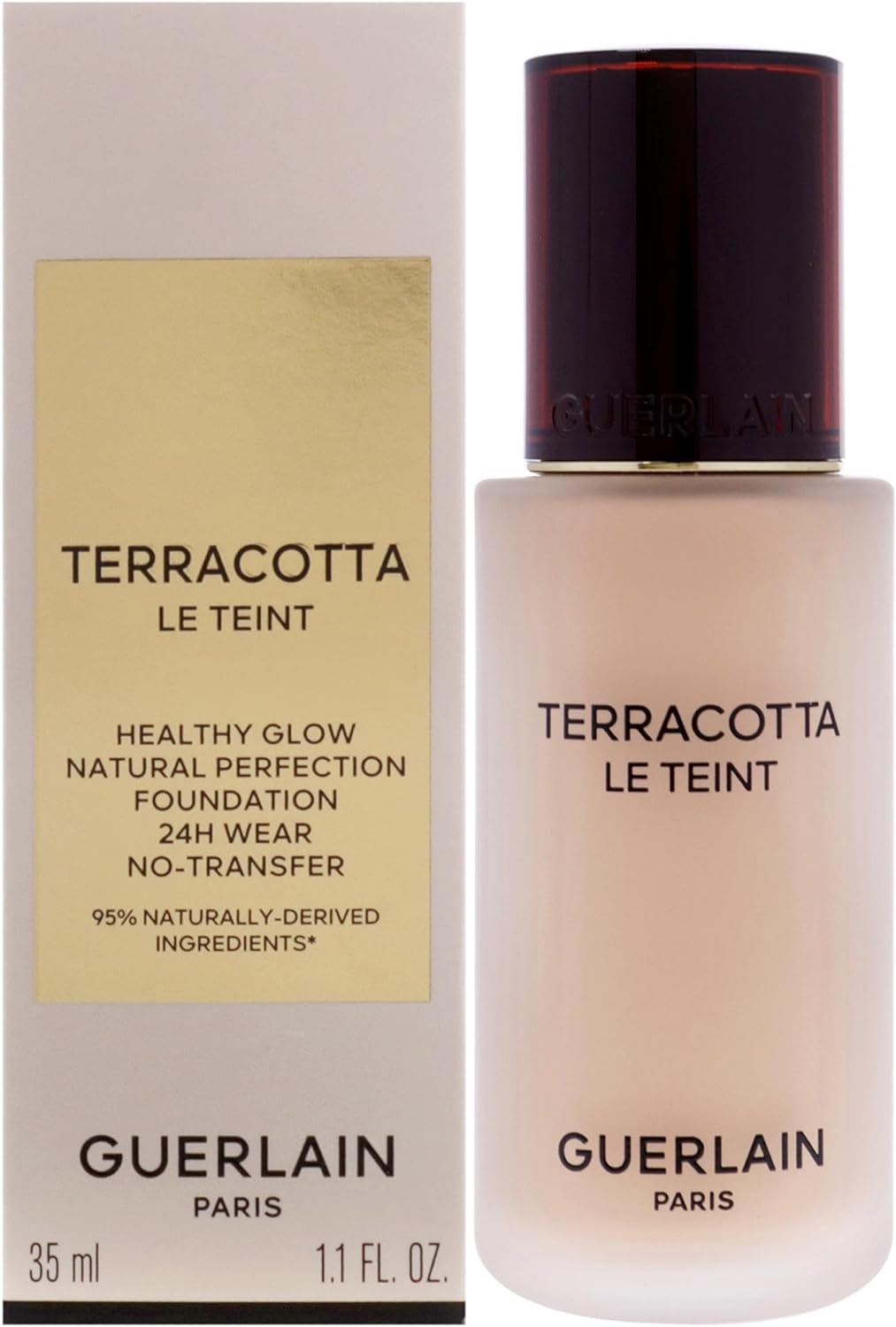 Terracotta Le Teint Foundation - 2N Neutral by Guerlain for Women - 1 Oz Foundation image number 2