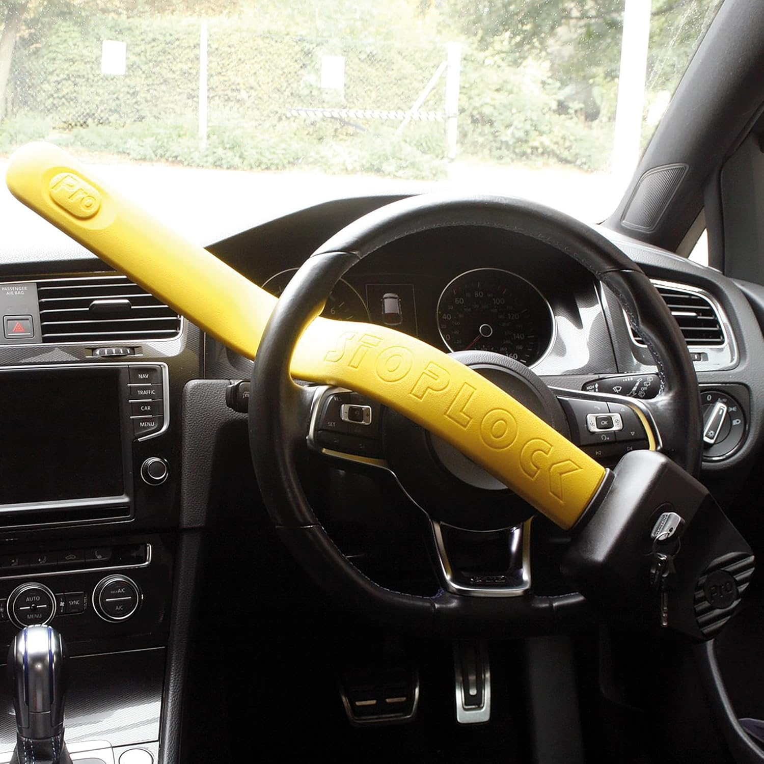 Stoplock 'Pro Elite' - Steering Wheel Lock for Cars - Secure Anti-Theft Device W/Keys image number 2