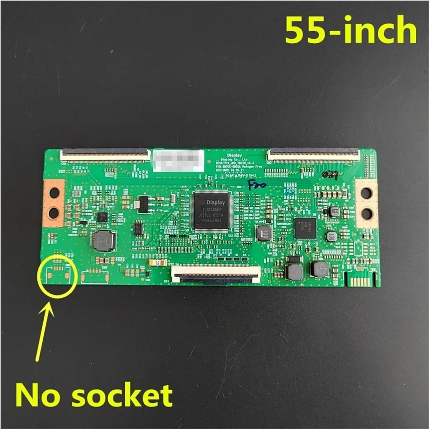 6870C-0805A 6871L-5926A 6871L-5898A T-Con Board 5926AJ 5898Aj，Compatible for Philips 55PFL5602/F7 TV Logic Board(55 Inch) image number 5