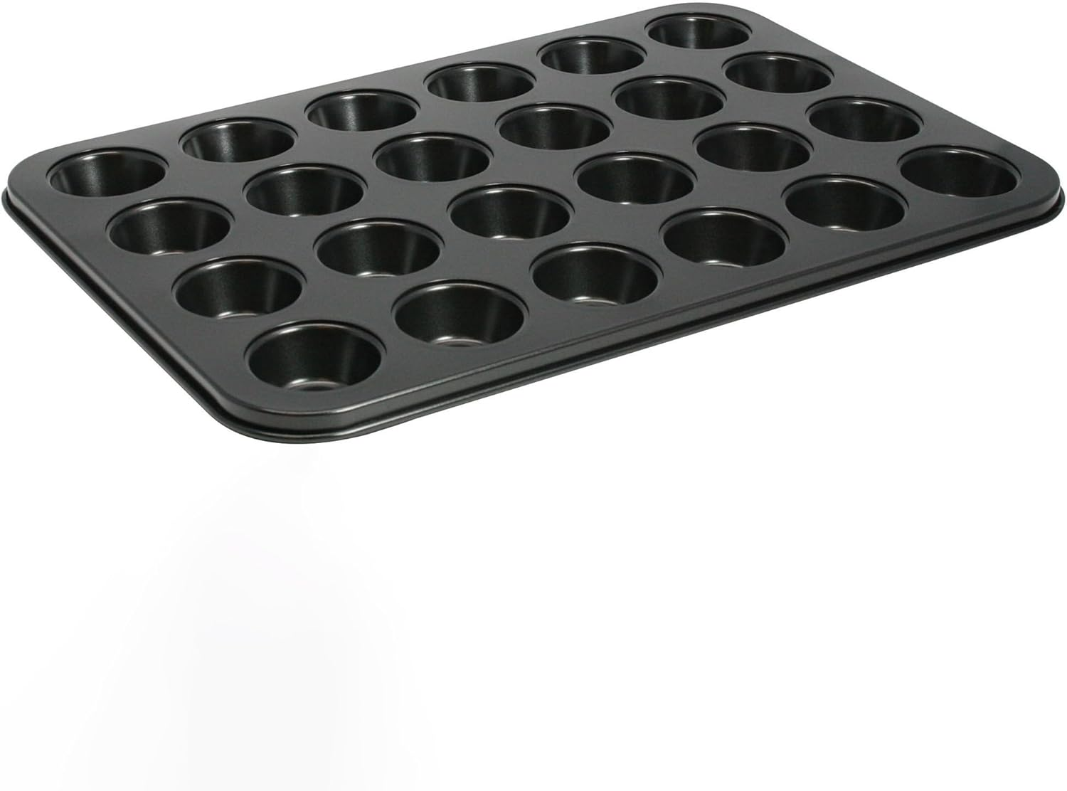 Winco AMF-24MNS 24-Cup Non-Stick Mini-Muffin and Mini-Cupcake Pan, Tin Plated