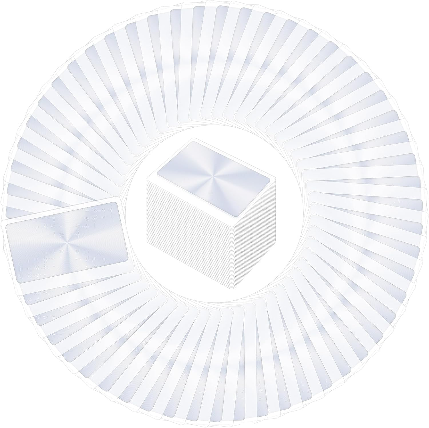 60 Pieces Credit Card Sized Magnifying Lenses ORNOOU Pocket Wallet Size Magnifiers 3X Lense for Reading or Fire Starter image number 5