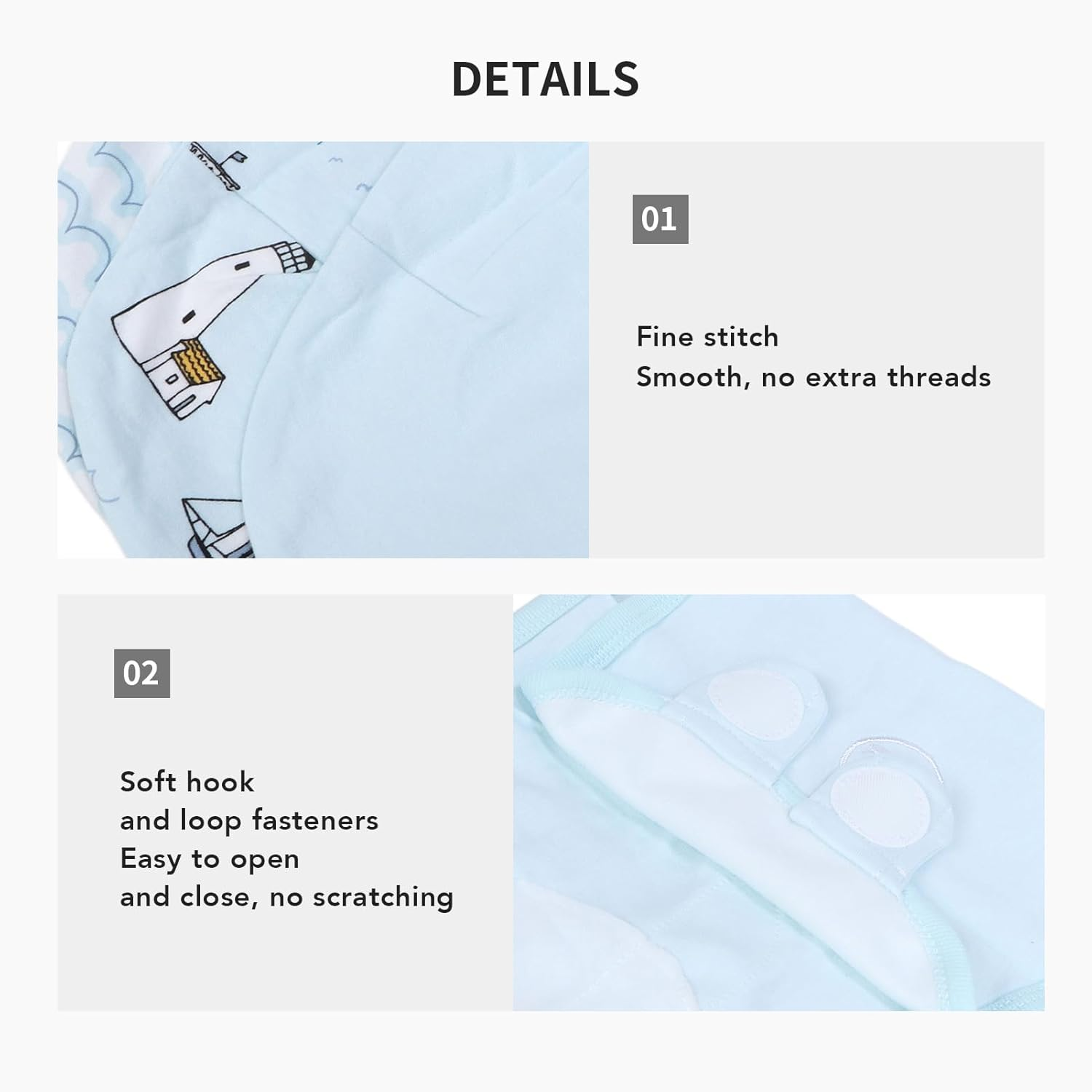 3 Pack Organic Baby Swaddle Sleep Sacks, Newborn Swaddle Sack, Ergonomic Baby Swaddles 0-2 Months, Baby Sleep Sack, Baby Swaddle, Blanket Wrap, Baby Swaddle Wrap, Baby Essentials