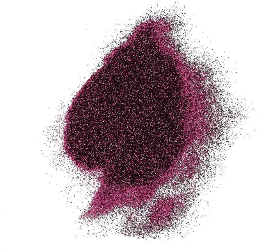 Glitter Shaker, Garnet. Cosmetic Glitter Powder for Use on the Eyes, Lips, Face, Body, Hair and Nails. - Red And Purple image number 5