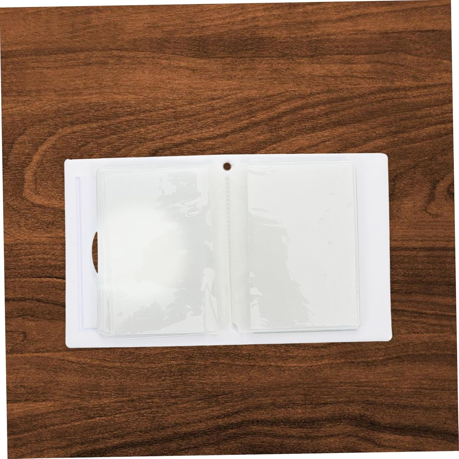 Mini Photocard Album Pockets Hollow Design for Growth Memories and Fan Collections Photo Storage Book image number 3