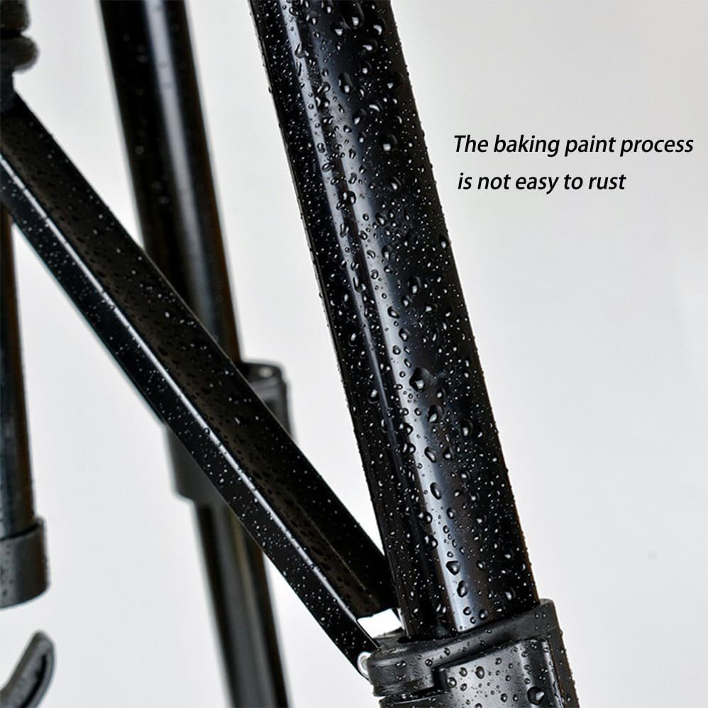 Art Painting Easel Stand for Displaying, with Hand Crank Adjustable To157Cm Drawing Board Holder, Compass, Level and Storage Bag, Bottom with Hook, for Indoor Outdoor Perfect for Adults & Kids,Black image number 1