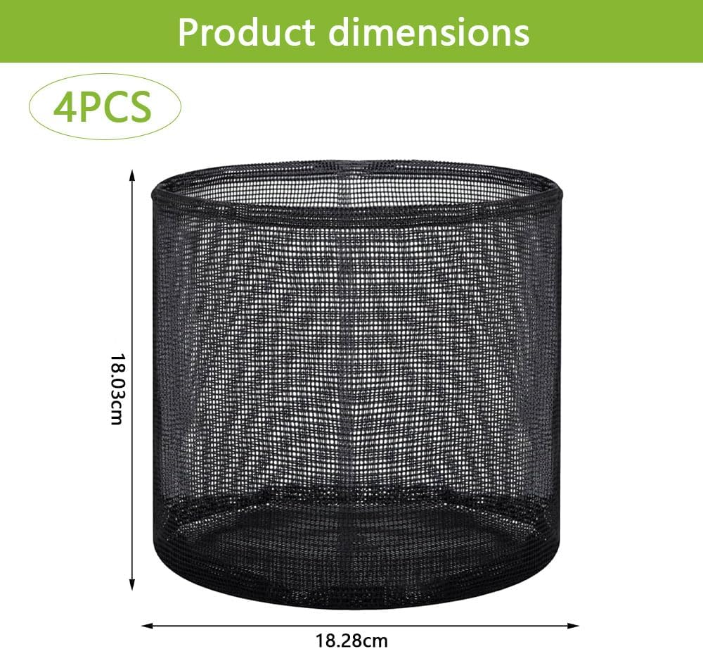 Aquatic Pond Planting Bags &ndash; Reusable Mesh Plant Pots for Water Gardens, Lily & Bog Plants, Breathable Floating Planter Basket for Indoor, Balcony & Backyard Ponds image number 2