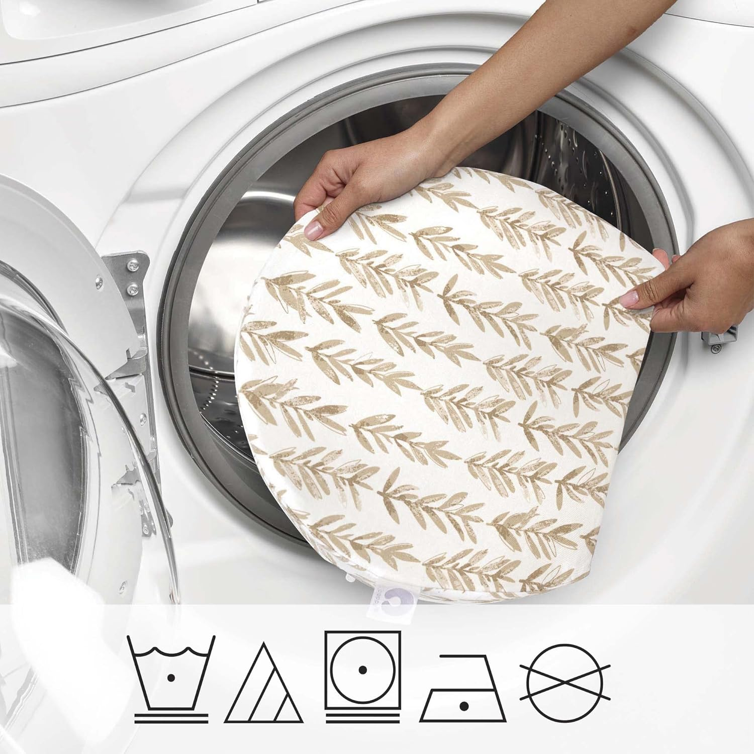 Boppy Pregnancy Pillow Wedge with Cover, Taupe, Belly Support Maternity Wedge, Firm Pregnancy Wedge Pillow for Pregnancy from Boppy Line of Pregnancy Pillows for Sleeping, Pregnancy Must Have image number 2