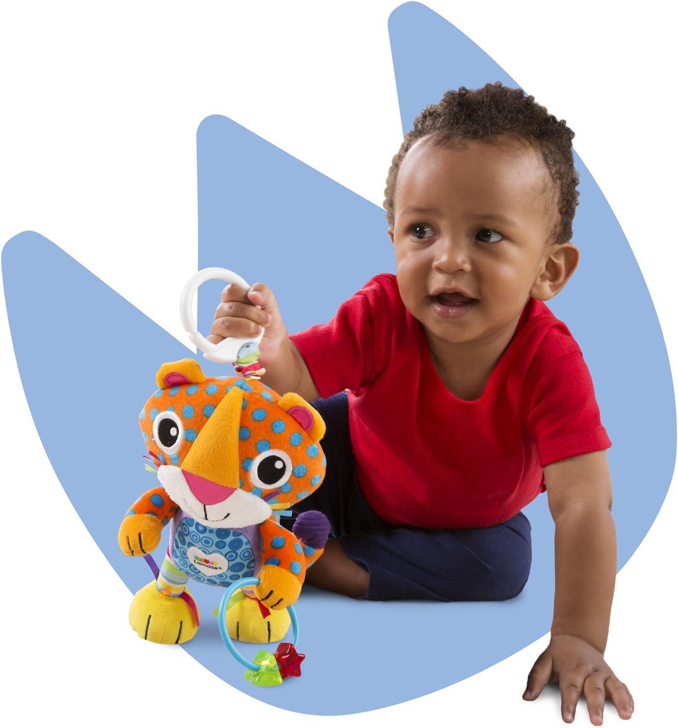 Lamaze Purring Percival Plush Stroller Toy image number 2